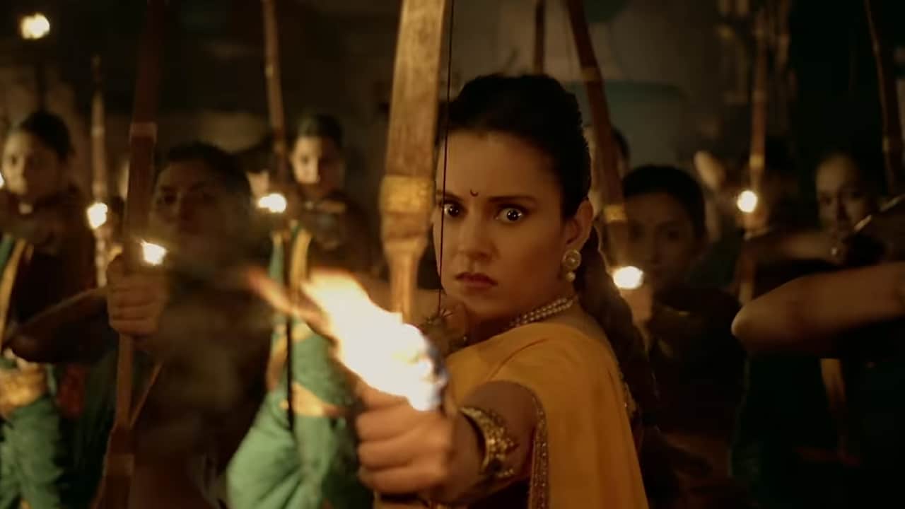 A still from Manikarnika teaser. YouTube screengrab